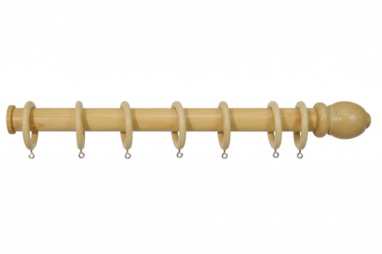 Bastone In Legno Senza Supporti Ø Mm.35 Naturale Cm.200 in Bastoni di legno BricoGo - Marano di Napoli, commercioVirtuoso.it