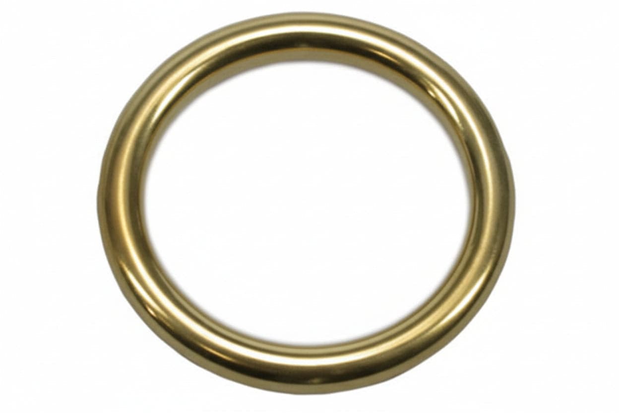 Anelli Per Scorritenda Tubolari In Ottone Lucido- - Ø Mm.37-49 - 50 Pezzi in Bastoni e binari BricoGo - Marano di Napoli, commercioVirtuoso.it