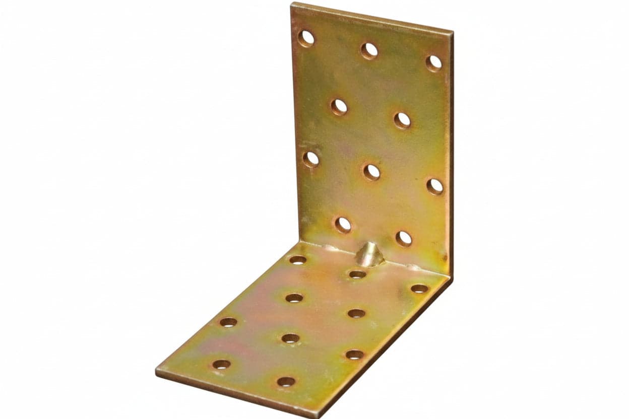 Piastra Di Giunzione Ad Angolo Pesanti Larghezza Mm.50- - Mm.60X60X50 - 50 Pezzi Quality in Staffa BricoGo - Marano di Napoli, commercioVirtuoso.it