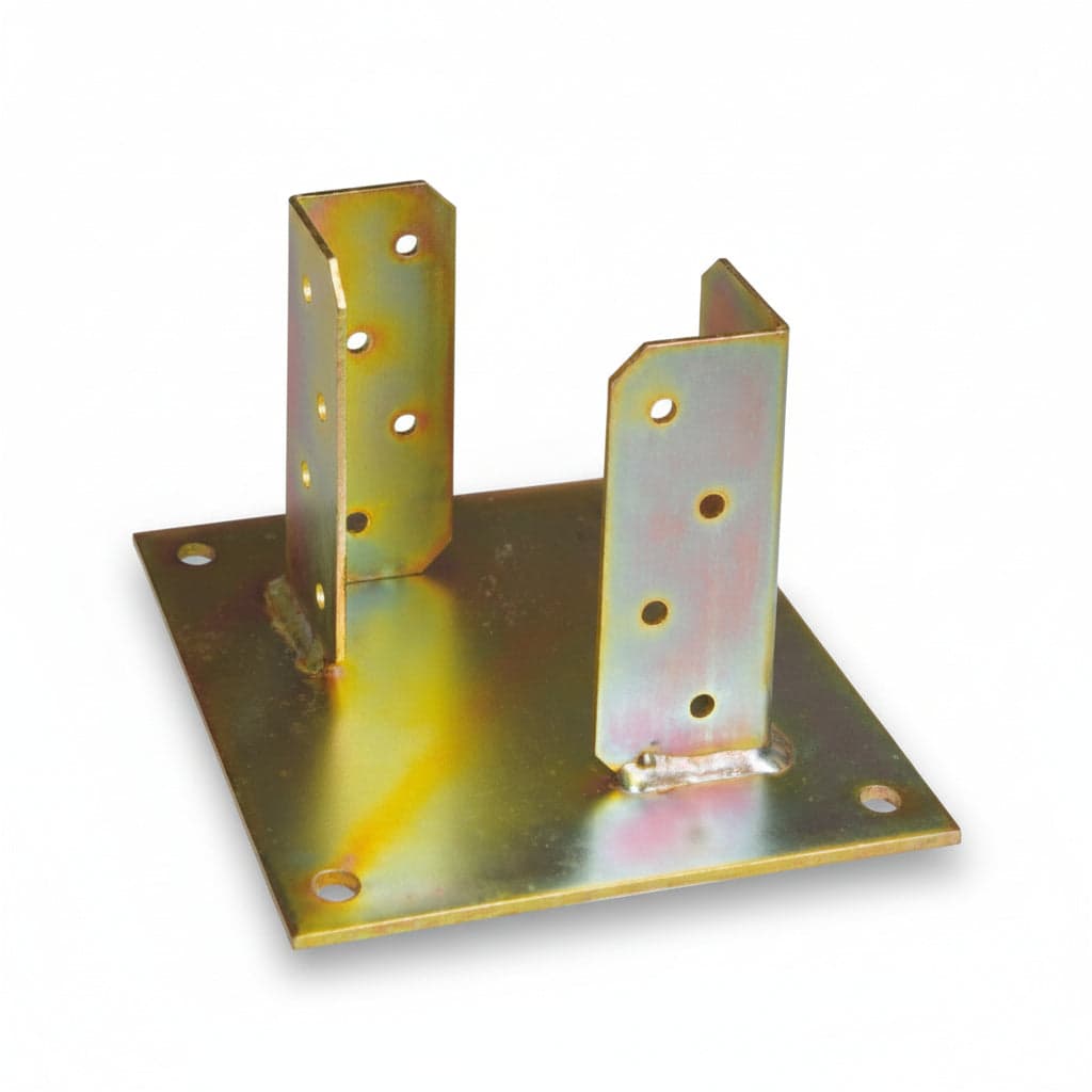 Supporto a Pavimento con Piastra per Trave Base 270 MMX230 P Cod 230186