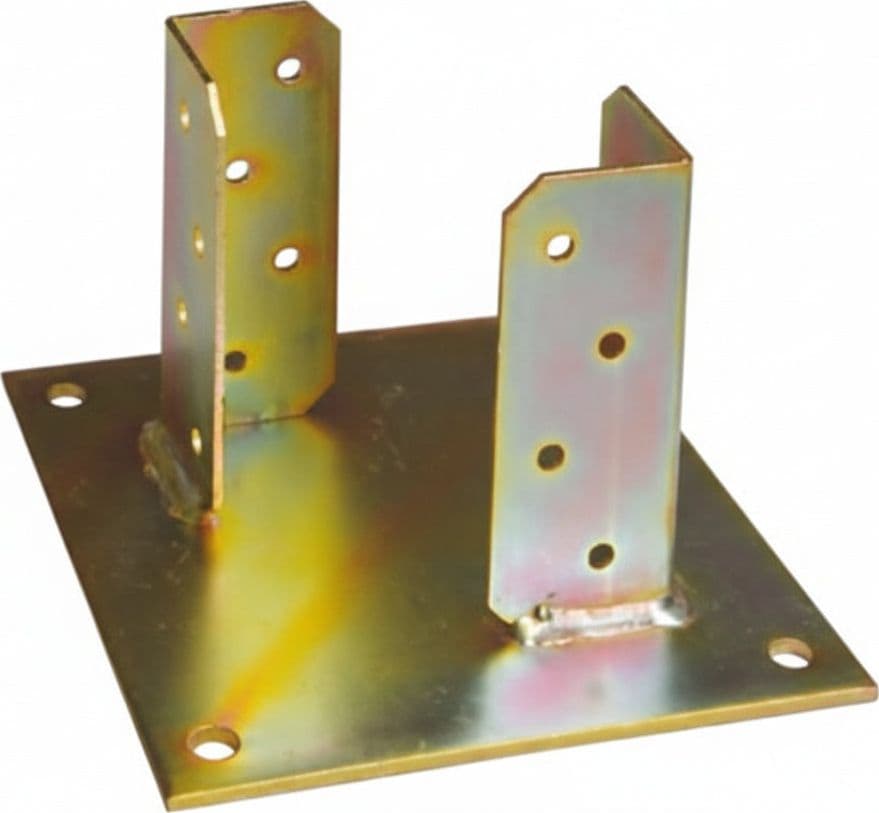 Supporto a Pavimento con Piastra per Trave Base 270 MMX230 P Trave da 180