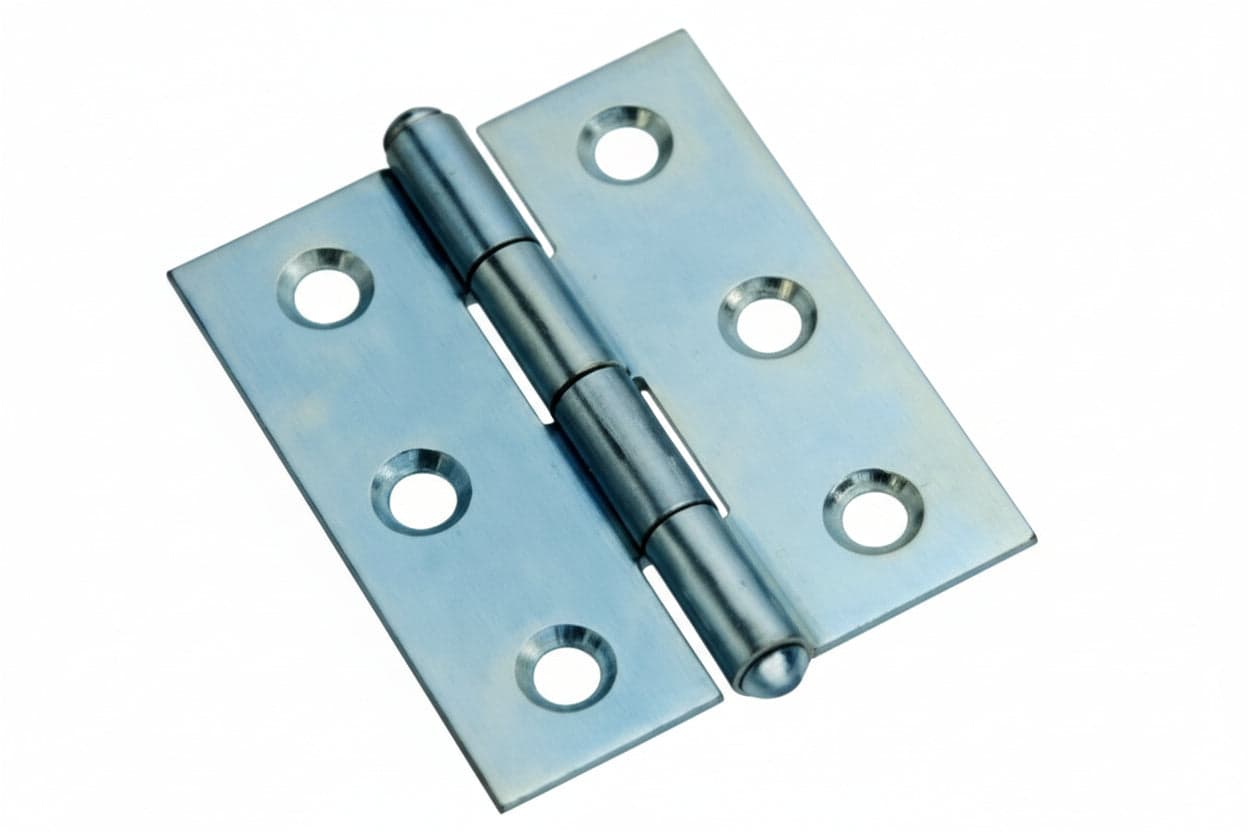 CERNIERE MEZZE LARGHE PESANTI CON PERNO FISSO ART.838- - mm.38x35x1,2 - 24 pezzi ALDEGHI