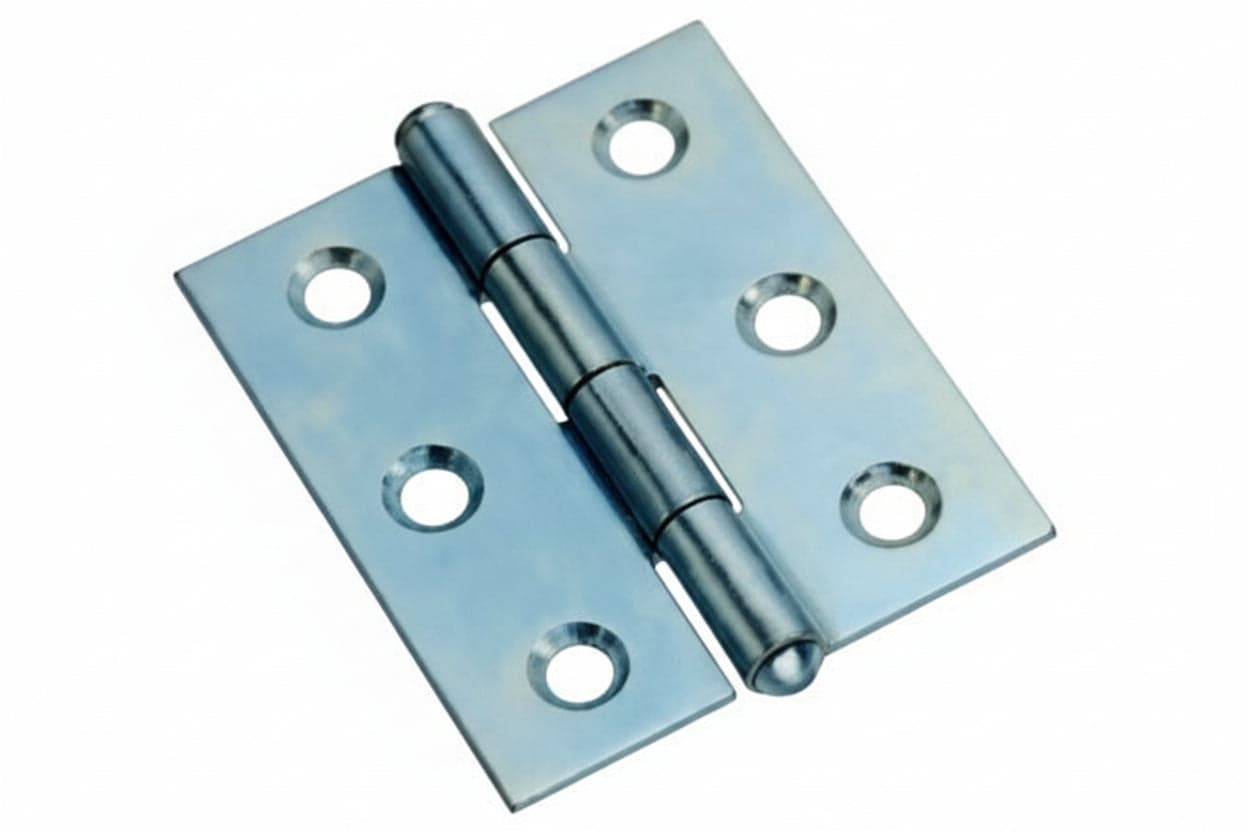 CERNIERE MEZZE LARGHE PESANTI CON PERNO FISSO ART.838- - mm.50x40x1,4 - 24 pezzi ALDEGHI