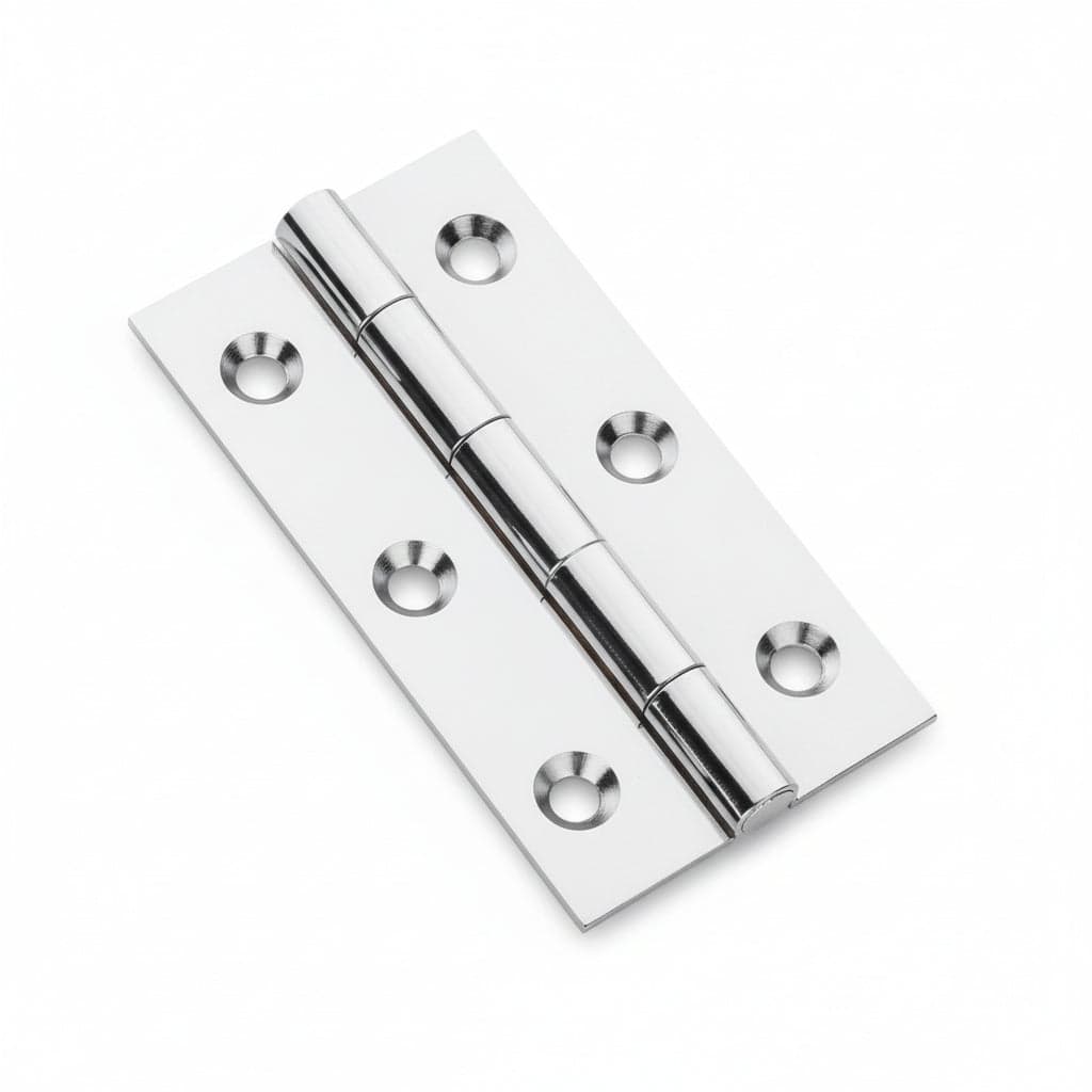 Cerniere Strette In Acciaio Inox Perno Fisso- - Mm.50X30X1,0 - 24 Pezzi in Cardini BricoGo - Marano di Napoli, commercioVirtuoso.it