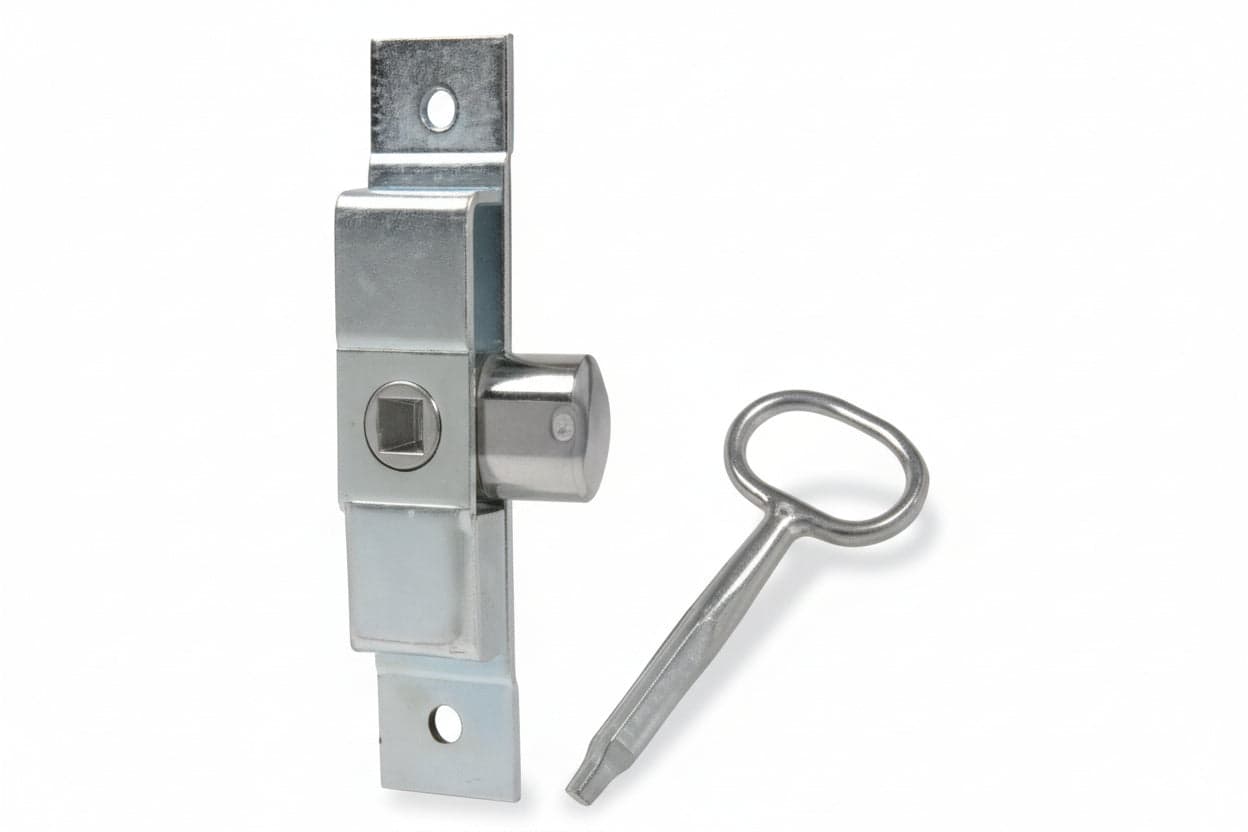 CHIUSURA A TAVELLINO IN ACCIAIO ZINCATO ART.023G- - mm.101x18 - 4 pezzi IBFM