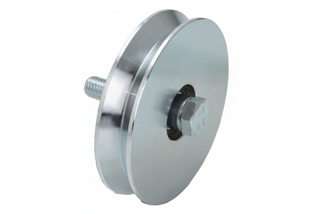 Ruota Cancelli Gola V 1 Cuscinetto A Sfera Art.402- - Ee ¸ Mm.60X17 - Portata Kg.100 - Gola V 92 ° - 2 Pezzi Combi in Ferramenta per cancelli BricoGo - Marano di Napoli, commercioVirtuoso.it