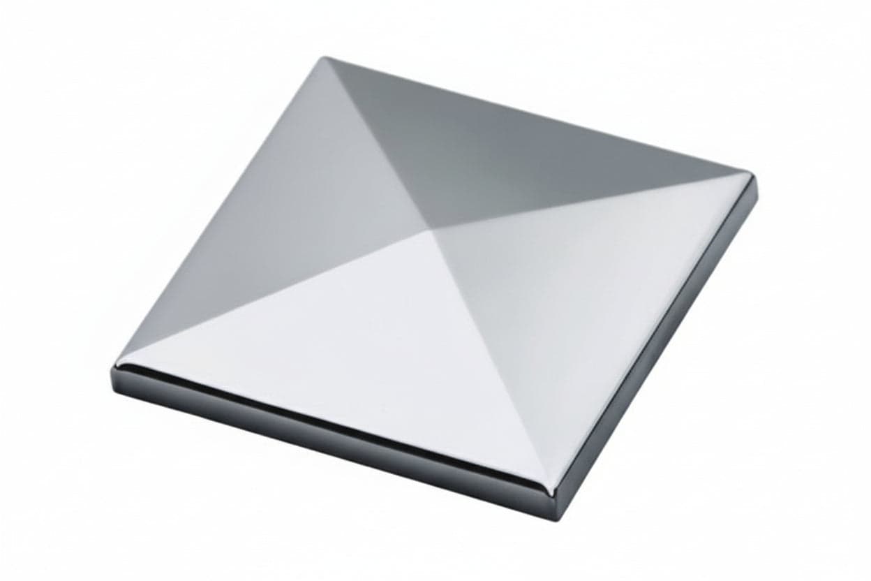 Copripilastro Quadro Grezzo Art.165- - Mm.120X120 - 10 Pezzi Comunello in Ferramenta per cancelli BricoGo - Marano di Napoli, commercioVirtuoso.it