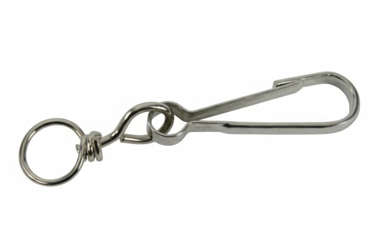 Moschettoni Simplex con Givolare in Acciaio Zincato 100 mm 30 Pezzi