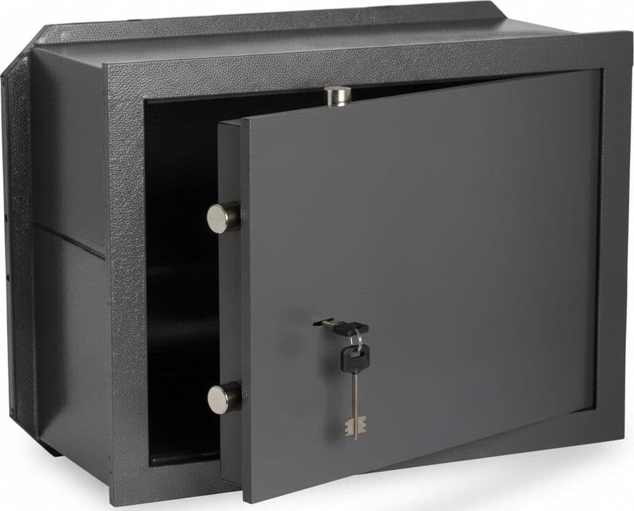 Cassaforte con Chiave Doppia Mappa 82010 310 MMX200X190H. 11,4 kg