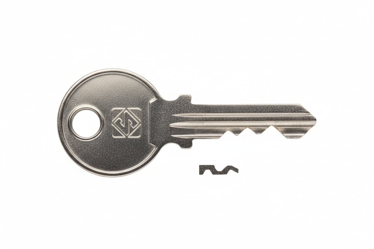 CHIAVI PER CILINDRI FF 4 SPINE GRANDI FF2- - FF2 DX - 10 pezzi SILCA