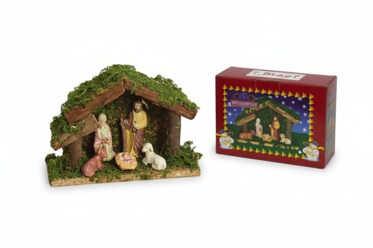 Presepe In Legno Piccolo I Re Magi