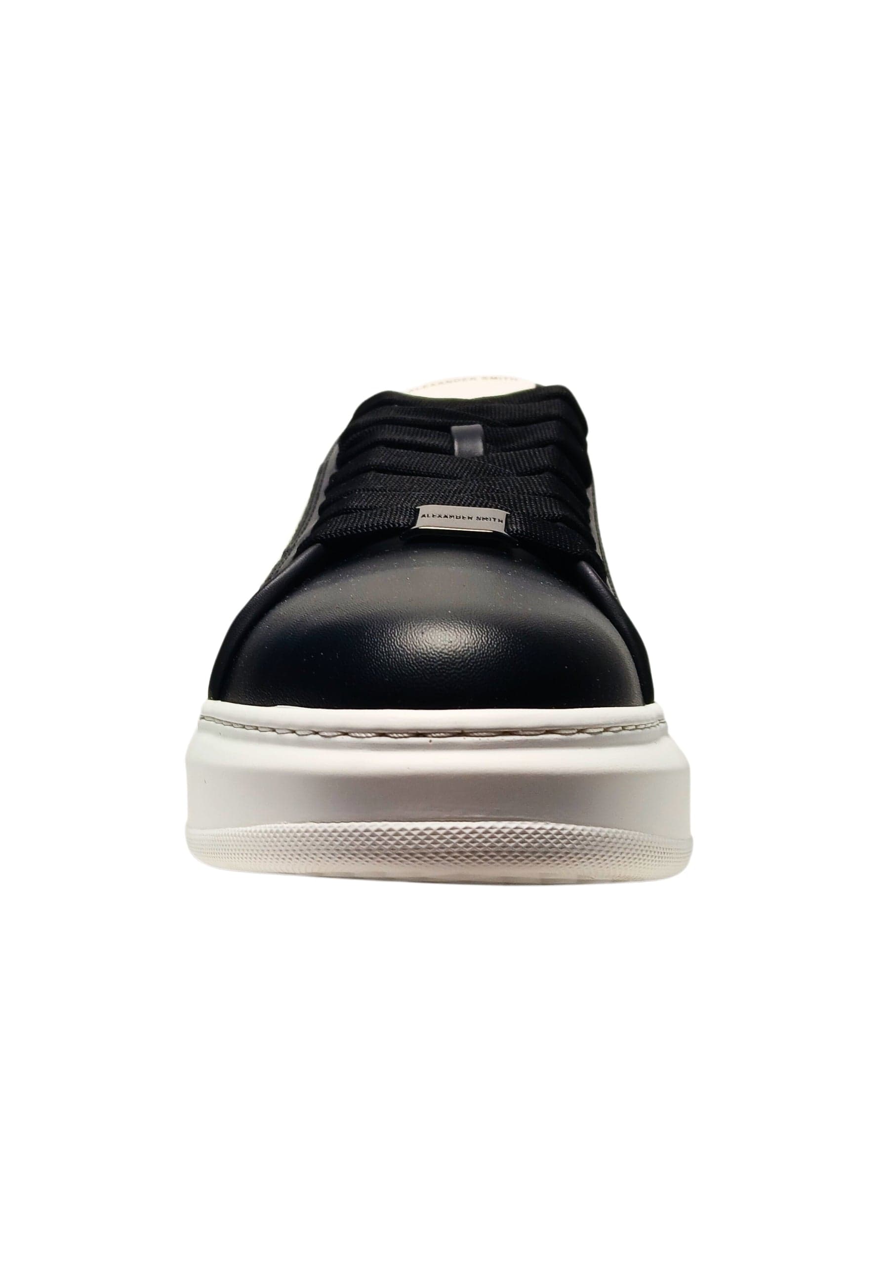 ALEXANDER SMITH Scarpe Uomo Alexander Smith Eco-Wembley Man-Black White da uomo in Sneaker casual Drestige - Casamassima, commercioVirtuoso.it