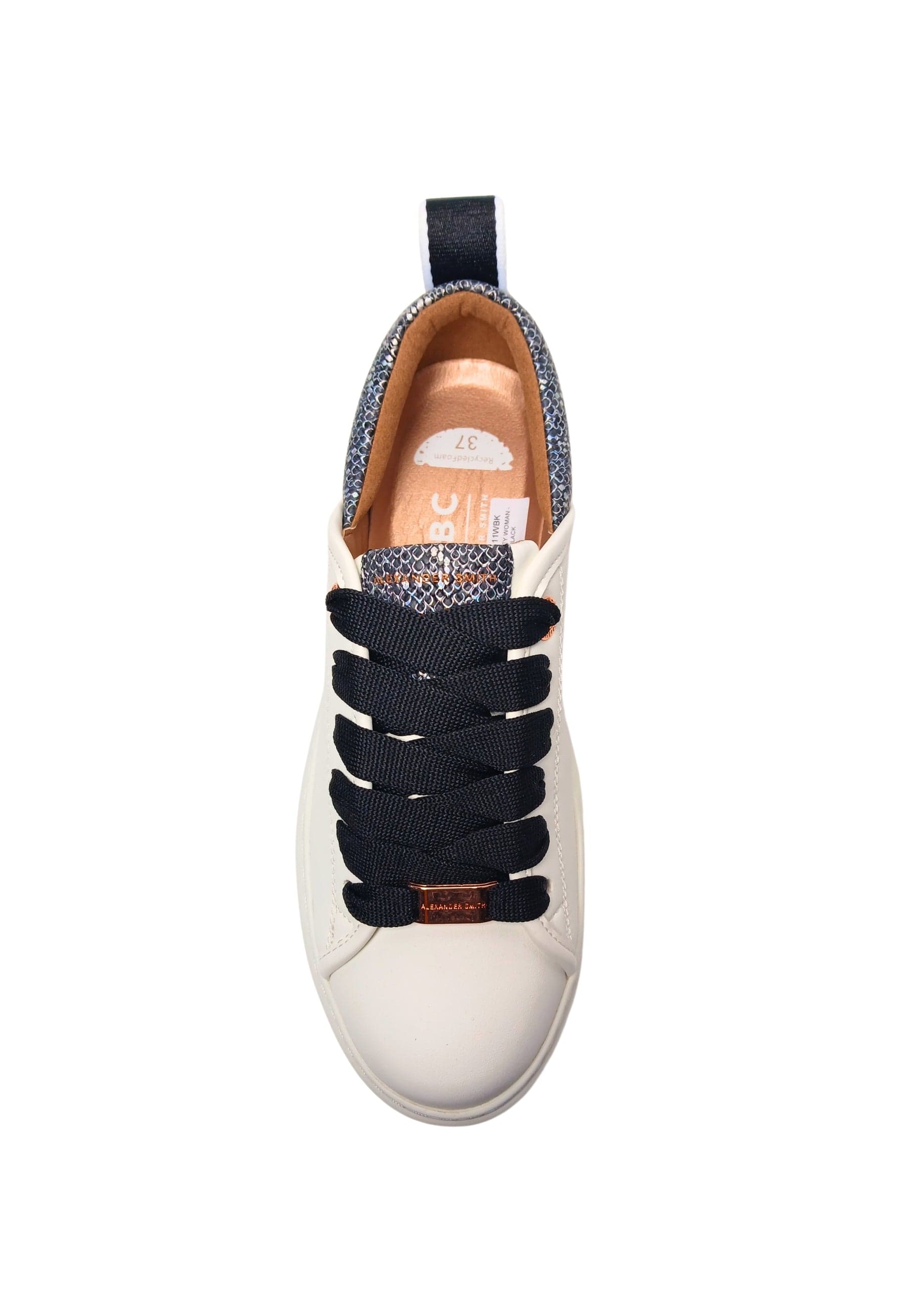 ALEXANDER SMITH Scarpe Donna Alexander Smith Eco-Wembley Woman-White Black da donna in Sneaker casual Drestige - Casamassima, commercioVirtuoso.it