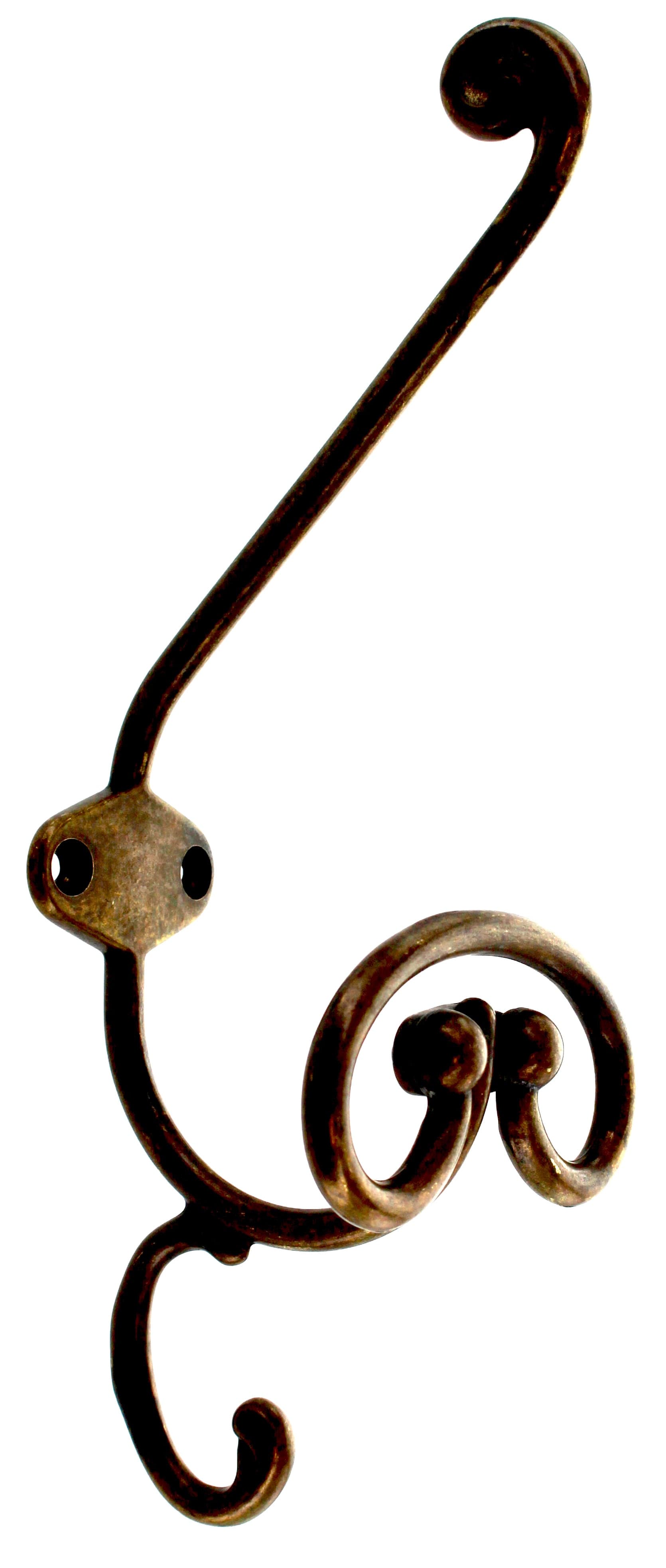 APPENDIABITI ANTICATO 43005 75X205 MM OTTONE**- METAL STYLE- 12,0 pz