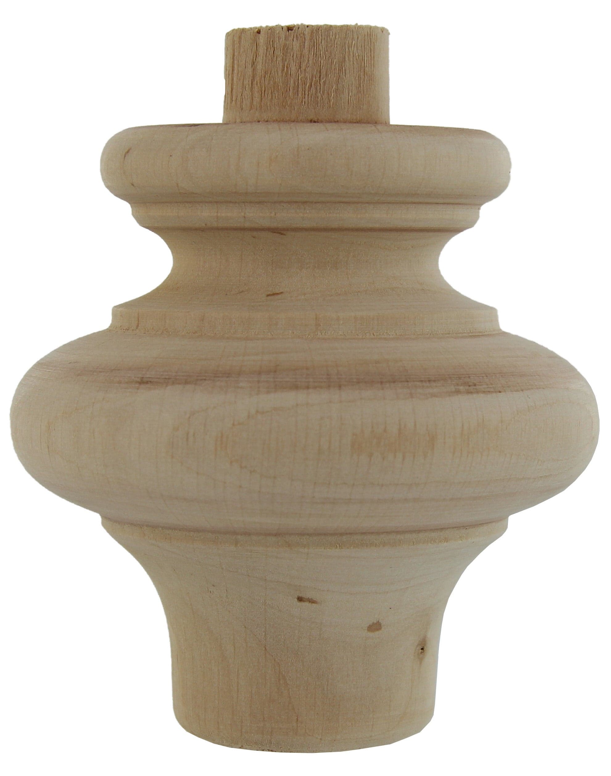 PIEDE IN LEGNO ONTANO 53014 80X 80 MM- 8,0 pz
