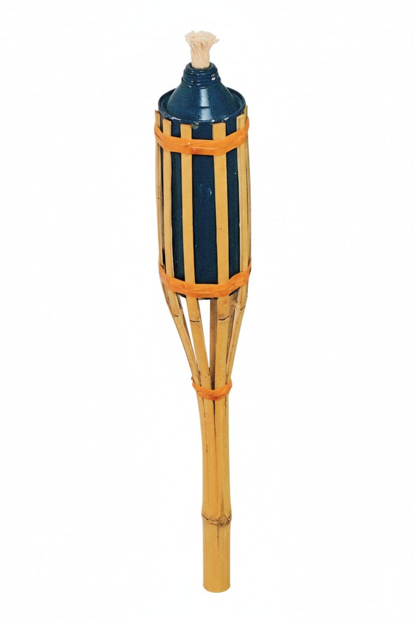 C TORCIA IN CANNA DI BAMBOO 120CM C/SERBATOIO 0,625L- I GIARDINI DEL RE- 24,0 pz