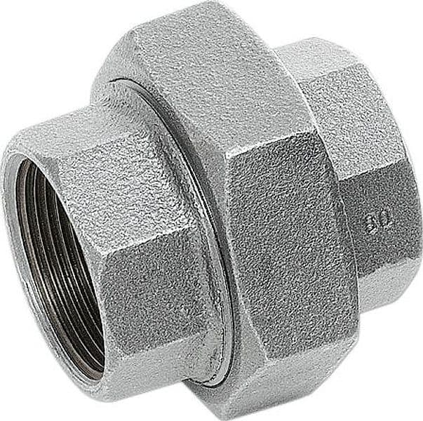 Bocchettone S S Ghisa Zincata D 3/4 340 Amaflex 5,0 Confezione 3 Pezzi