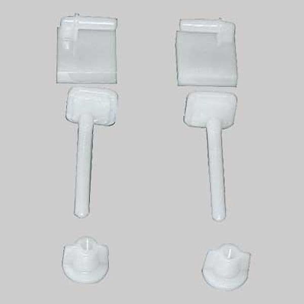 Coppia Supporti in PVC per Sedili in ABS Made in Italy