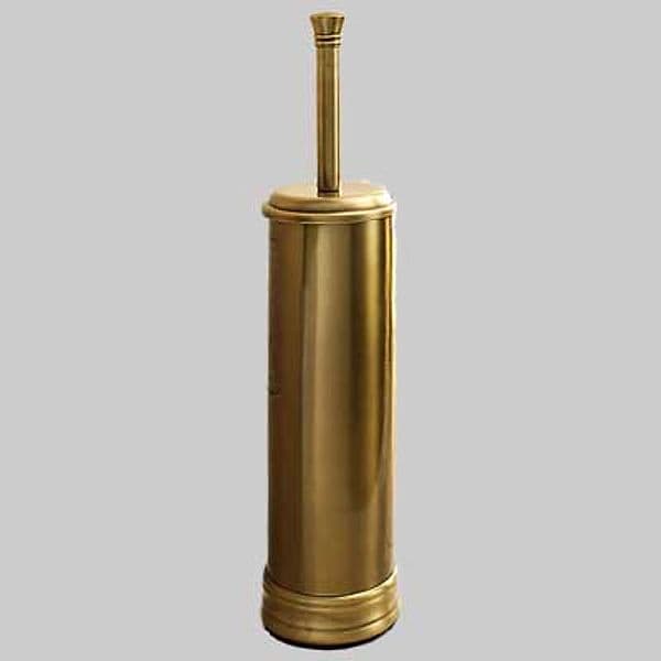 Portascopino Romance Ottone Bronzatovetro Gedy
