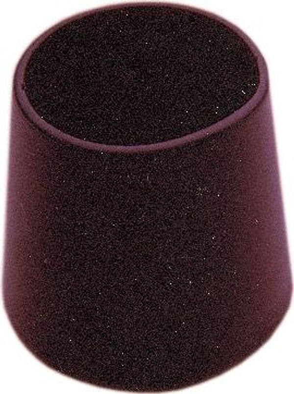 Sottosedia a Goccia Nero per Tubo 25 mm** 100 Pezzi