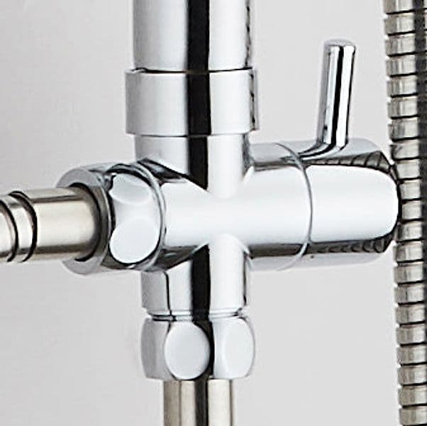 Deviatore Colonna Doccia Lx 4001 Cromo Groenl