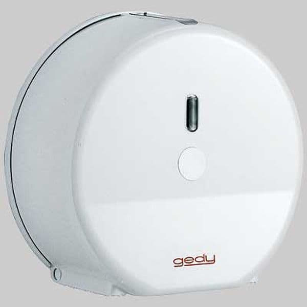 Distributore di Carta a Rotoli Mini ABS Bianco Gedy