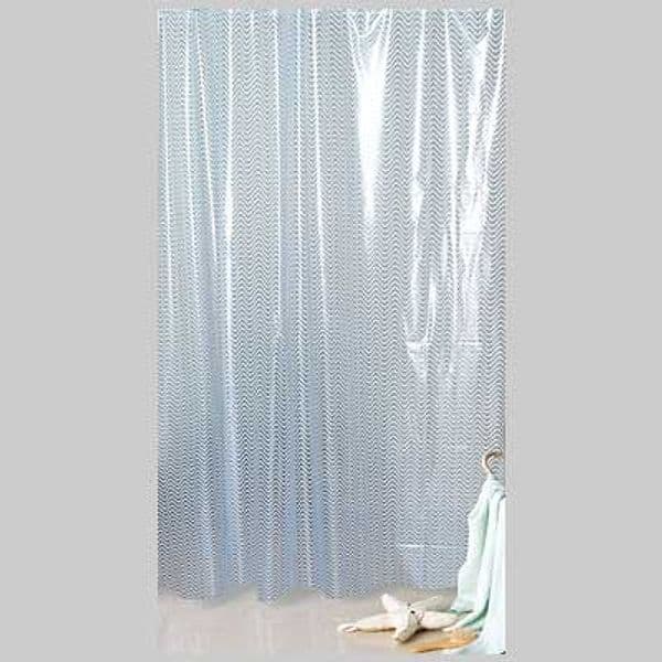 Tenda Doccia Prisma PVC 120 x 200 Bianco Gedy