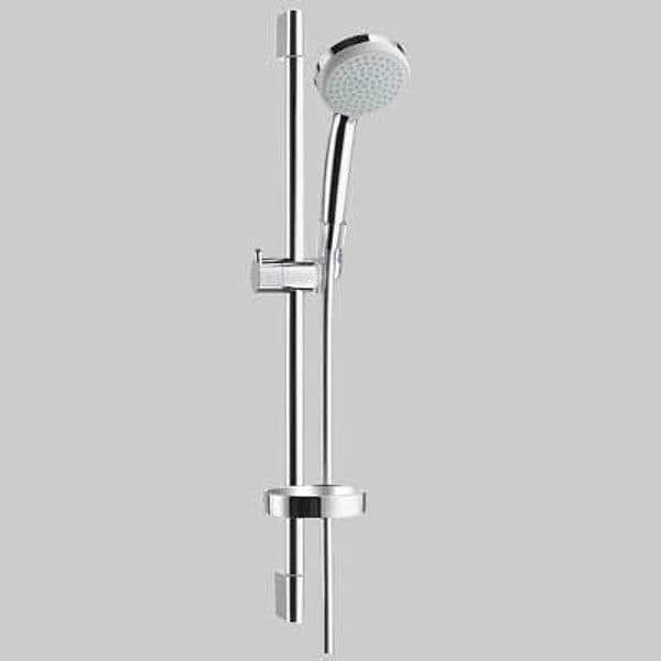 Asta Saliscendi Cromata Vario 100 Ø 22 4 Getti Hans Grohe