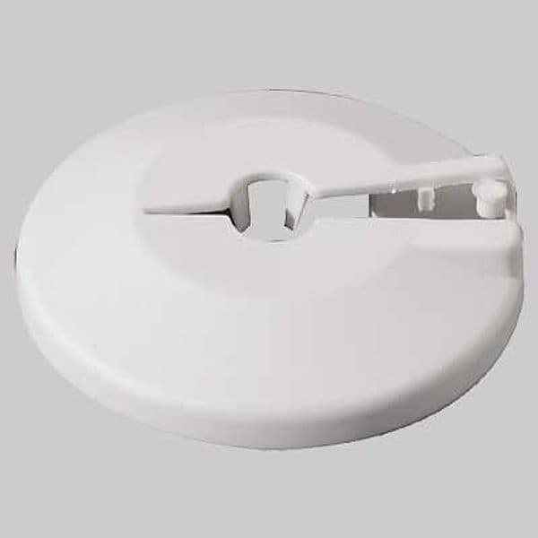 Rosetta in Plastica Bianca 16 Made in Italy