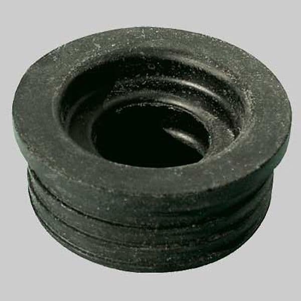 Morsetto in Gomma Nera per Curve Tecniche Mm 46 Ø 26 32 Made in Italy
