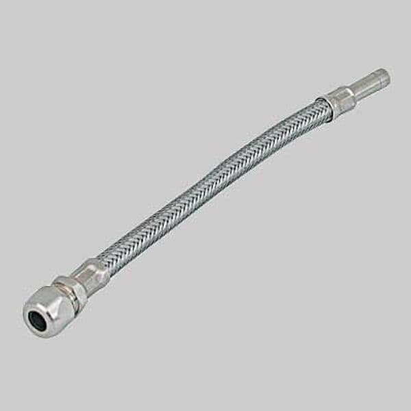 Tubo Flessibile INOX con Tubetto Ø 10 e Bicono Ø 10 cm 30 Made in Italy