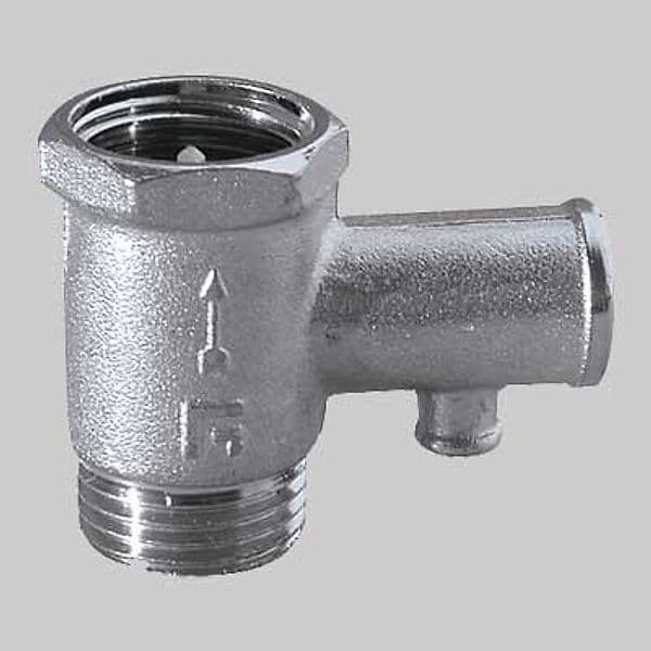 Valvola di Sicurezza per Scaldabagno 3/4 Mf Made in Italy