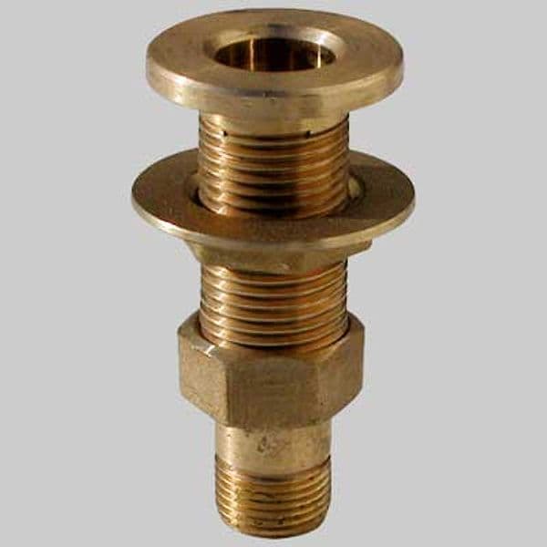 Raccordo con Codolo per Cassone in Ottone 1/2 Made in Italy
