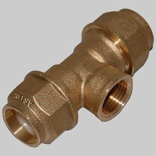 Raccordo Tee Femmina Anello Resina 50 x 11/2 x 50 Astori