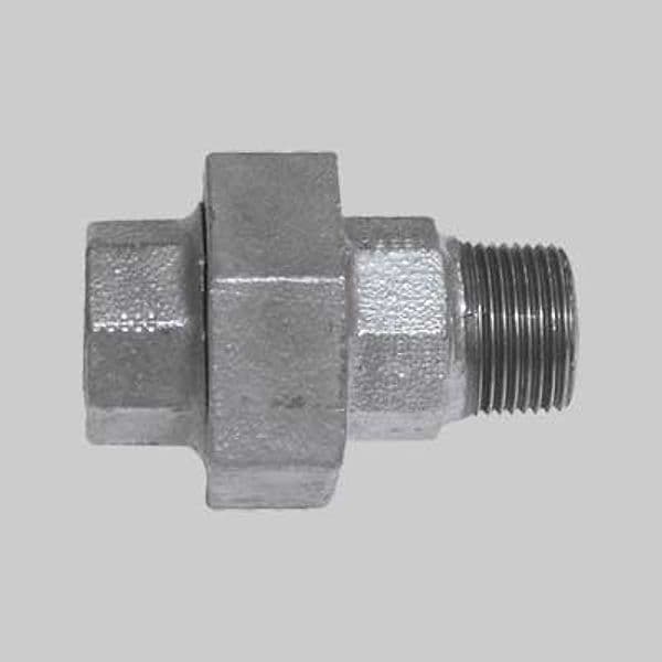 Bocchettone Conico Maschio Femmina Zincato 1/2 Made in Italy