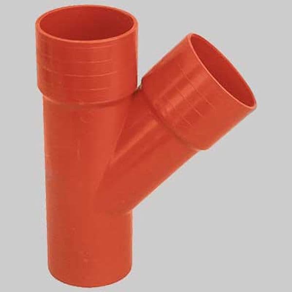 Derivazione 45 ° PVC Made in Italy Ø 125
