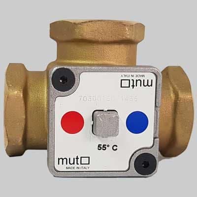 Valvola Termostatica Deviatrice 1 Taratura 55 ° F Mut