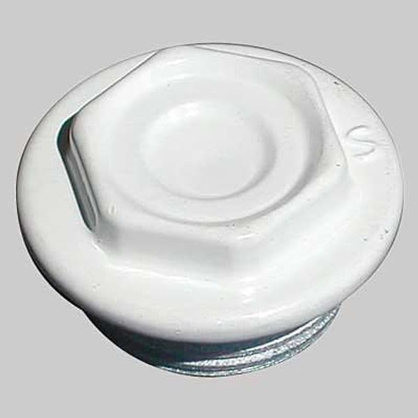 Tappo Cieco Verniciato 11/4 Sinistro Ø 56 Acciaio Made in Italy