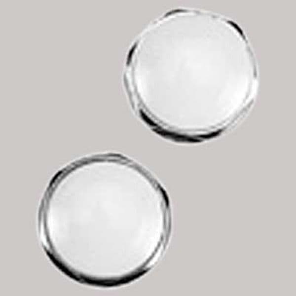 Tappo Ottone Cromato con Cappuccio Bianco 1/2 Made in Italy