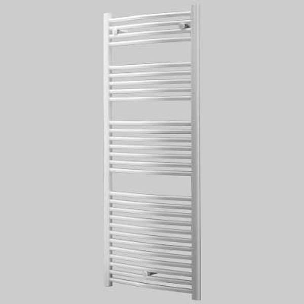 Termoarredo Scaldasalviette San Remo Bianco Curvo H 1230 L 500 Lazzarini