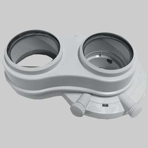 Sdoppiatore a Baionetta per Caldaie 80 x 80 Vaillant