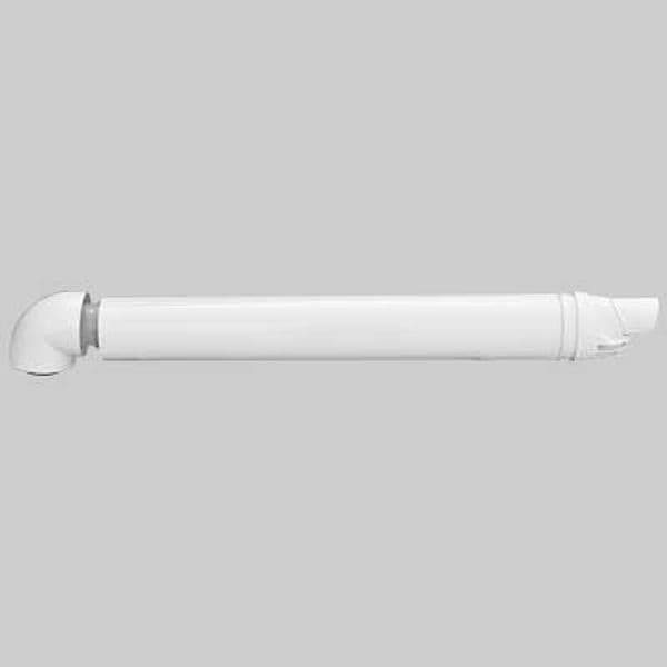 Terminale Antivento con Curva 90 ° per Caldaie 60 100 Vaillant
