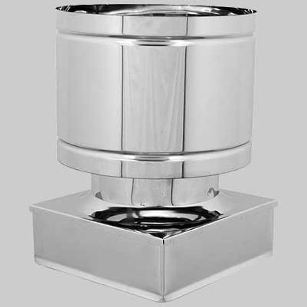 Fumaiolo Antivento Quadro 370 x 370 mm Made in Italy
