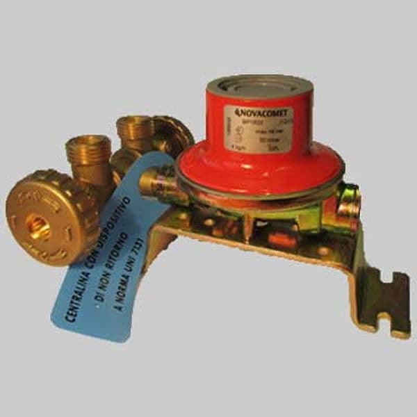 Minicentralina 2 Attacchi con Regolatore Kg 4 con Regolatore BP1803