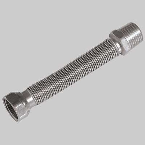 Tubo Flessibile INOX per Acqua Mf 1 220420 mm Made in Italy
