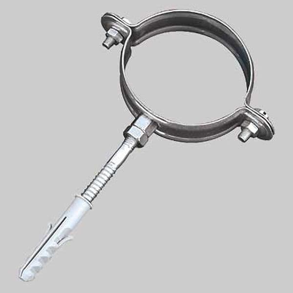 Collare Fermatubo Made in Italy Ø 180 per Canne Fumarie 2 Pezzi
