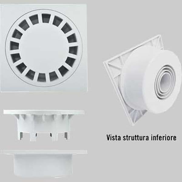 Chiusino Sifonato in PVC 30 x 30 Uscita 100110125 Stamplast