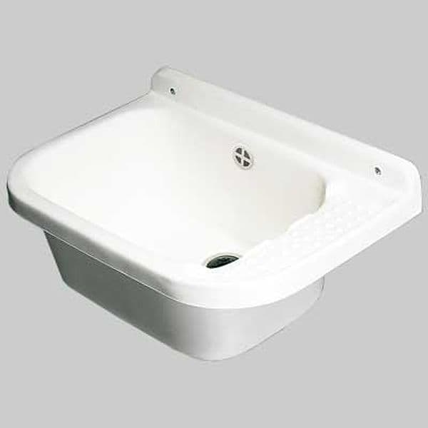 Pilozzo in ABS C Sifone e Tp 50 x 34 x 18 Made in Italy