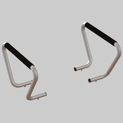Braccioli Fissi per Alzawater Alluminio Neoprene Made in Italy