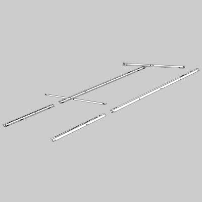 Staffa di Supporto a Tetto CF03 per 300 l Made in Italy